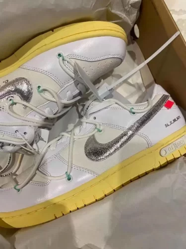 OFFWHITE NIKE Dunk Low The 50 NO.1 photo review